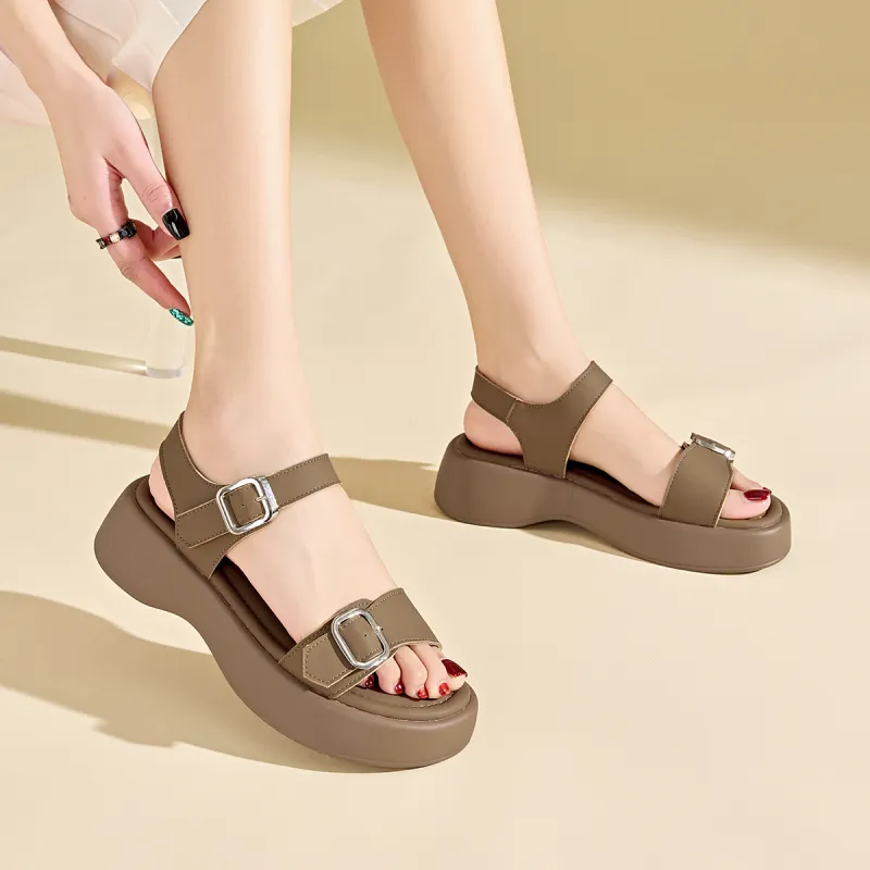 KEKAFU One Strap Sandals 4cm Women's-9