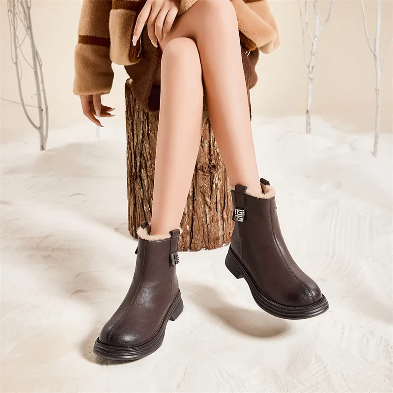 KEKAFU Ankle Boots 3.8cm Women's-5