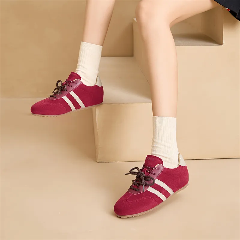 KEKAFU Anti-Slip And Wear-Resistant Lightweight Low-Top Casual Shoes Women's-6