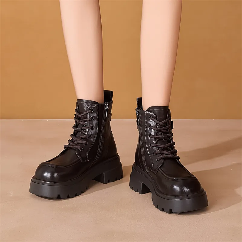 KEKAFU Short Martin Boot 5.5cm Women's-6