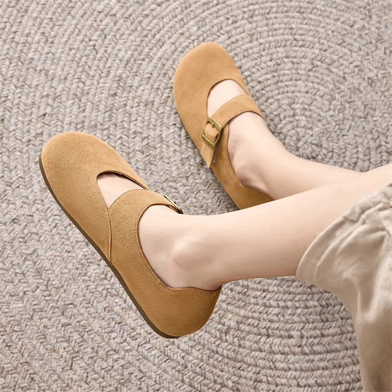KEKAFU Casual Single Shoes 1cm Women's-7