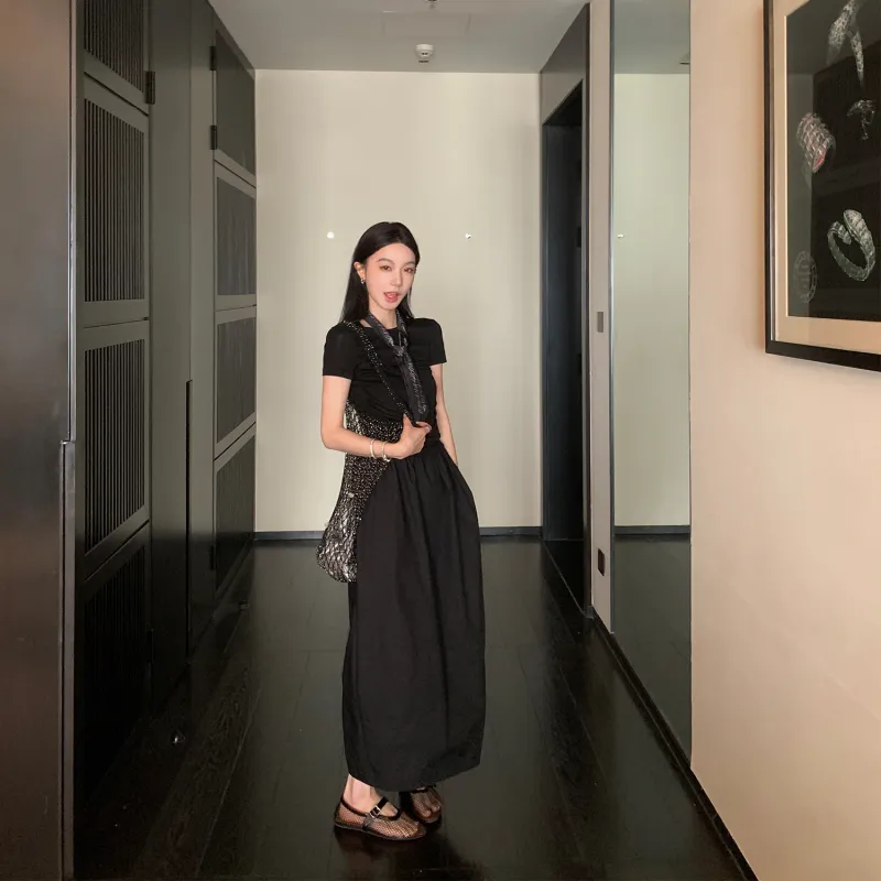 Ouyang Casual Long Skirt Women's-7