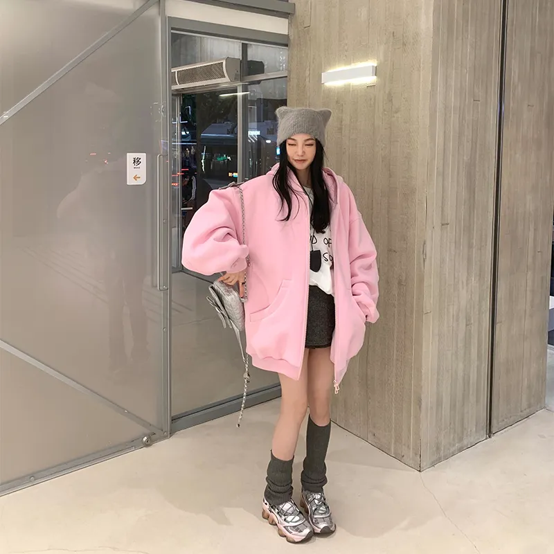 Ouyang Sweatshirt Jacket Women's-9