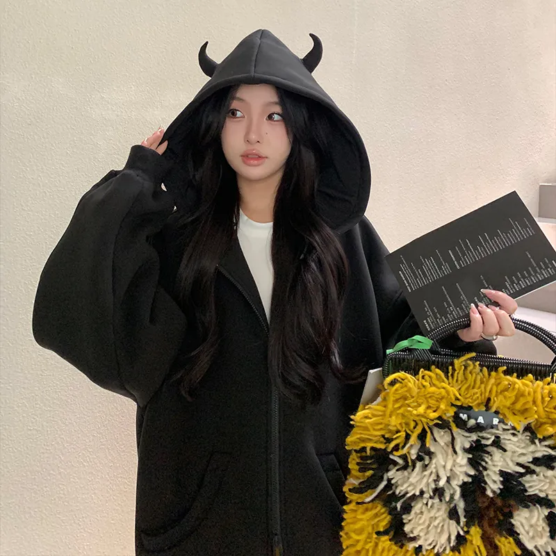 Ouyang Sweatshirt Jacket Women's-3