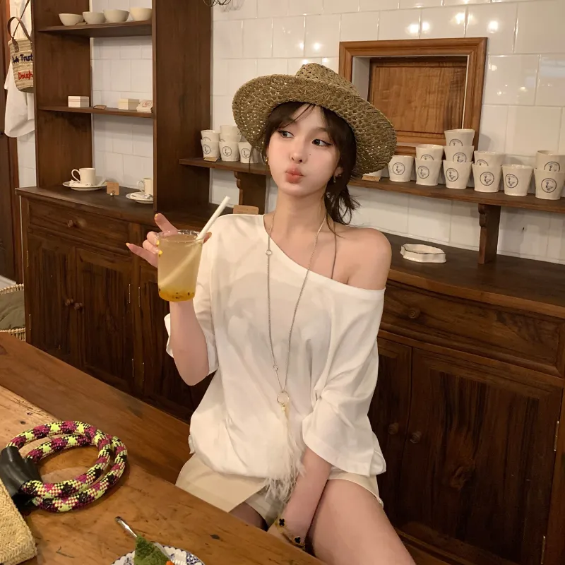 Ouyang T Shirts Women's-9