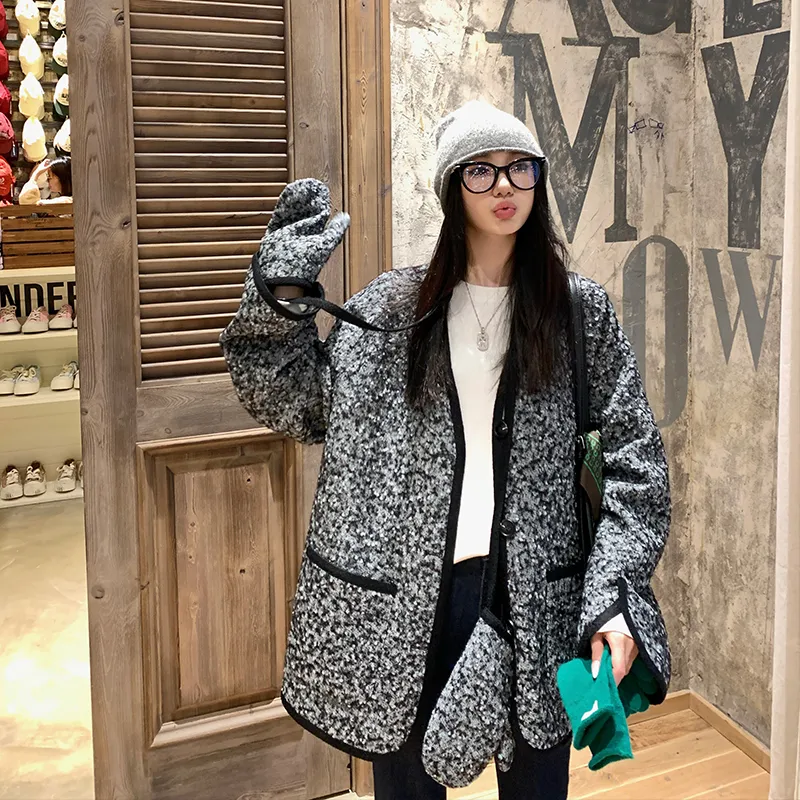 Ouyang Jackets & Coats Women's Starry Black-2