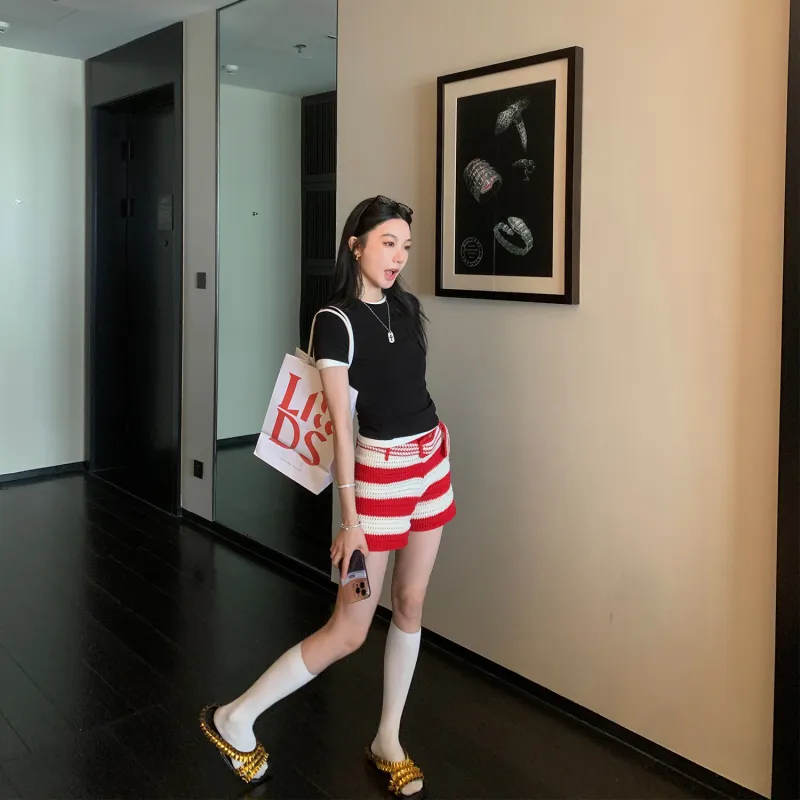 Ouyang Casual Shorts Women's-2