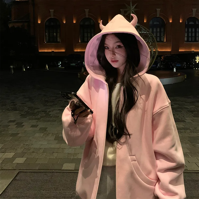 Ouyang Sweatshirt Jacket Women's-8