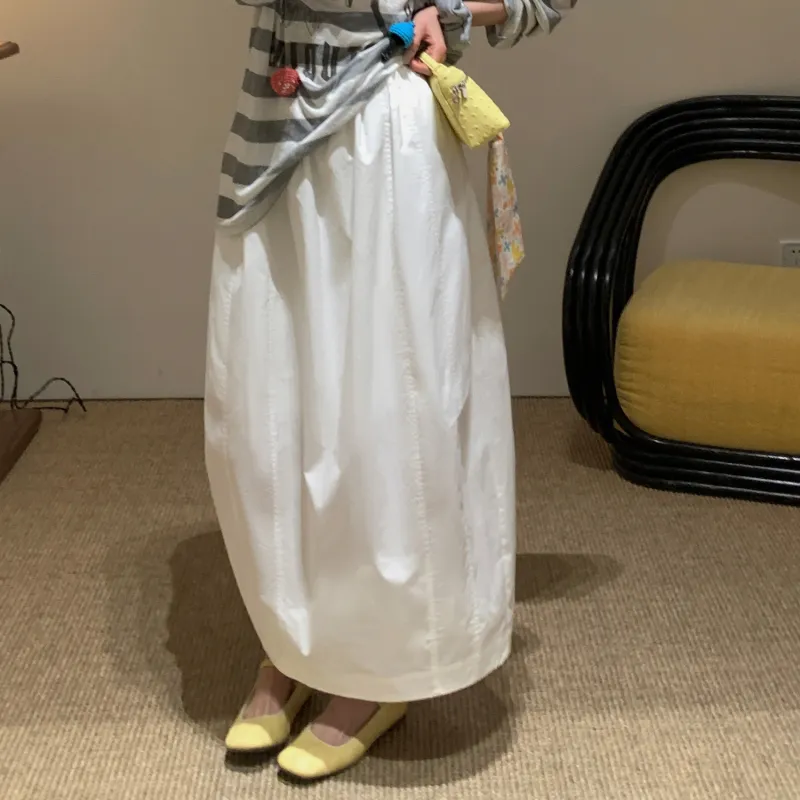 Ouyang Casual Long Skirt Women's-4