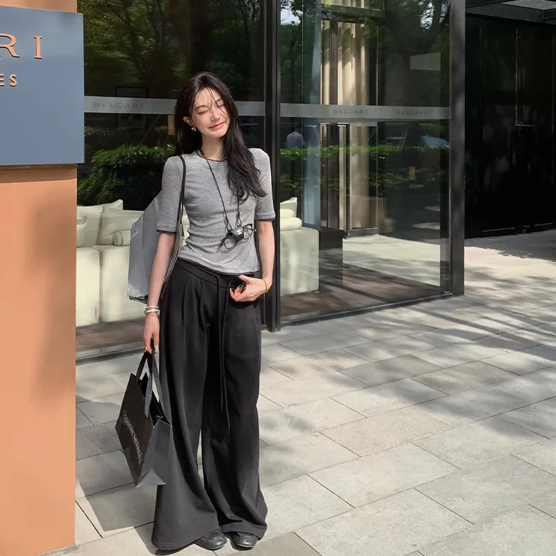 Ouyang Casual Pants Women's-8