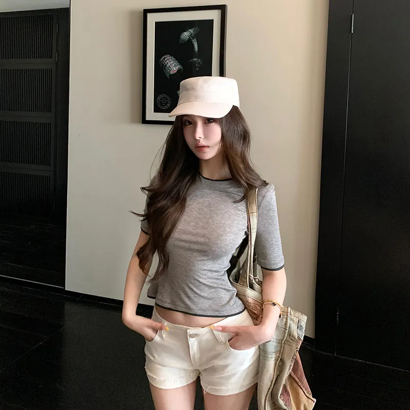 Ouyang Denim Shorts Women's-4