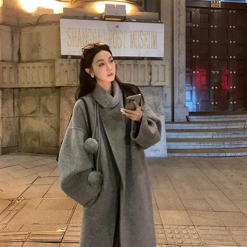 Ouyang Coats Women's Pine Smoke Gray-2