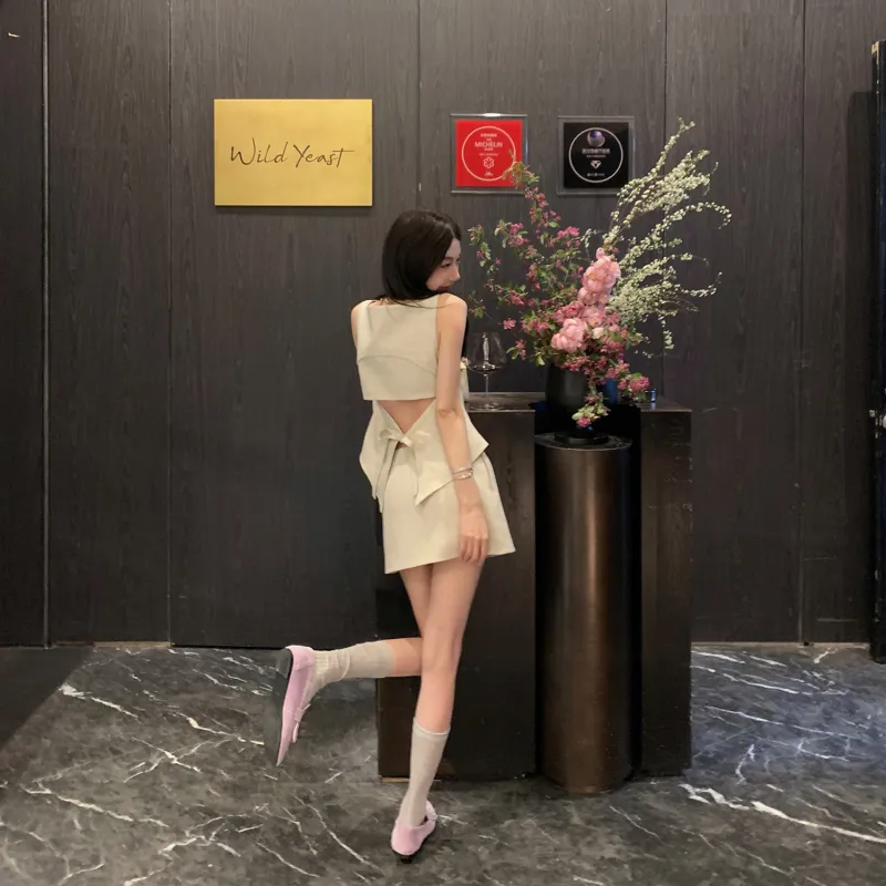 Ouyang Casual Short Skirts Women's-4