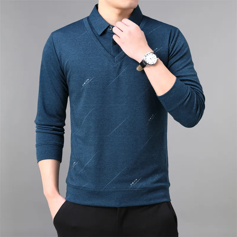 PIERRE CARDIN Sweater Men's Cyan Blue-3