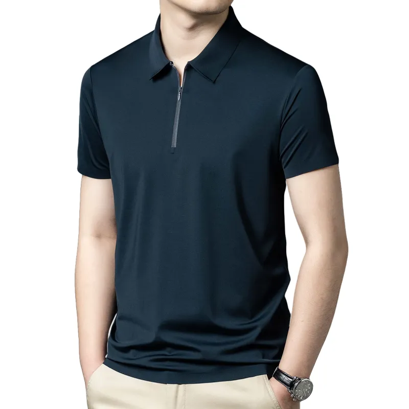 PIERRE CARDIN Polo Shirt Men's Brick Red-6
