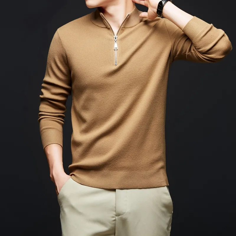 PIERRE CARDIN Sweater Men's Rose Chestnut-6