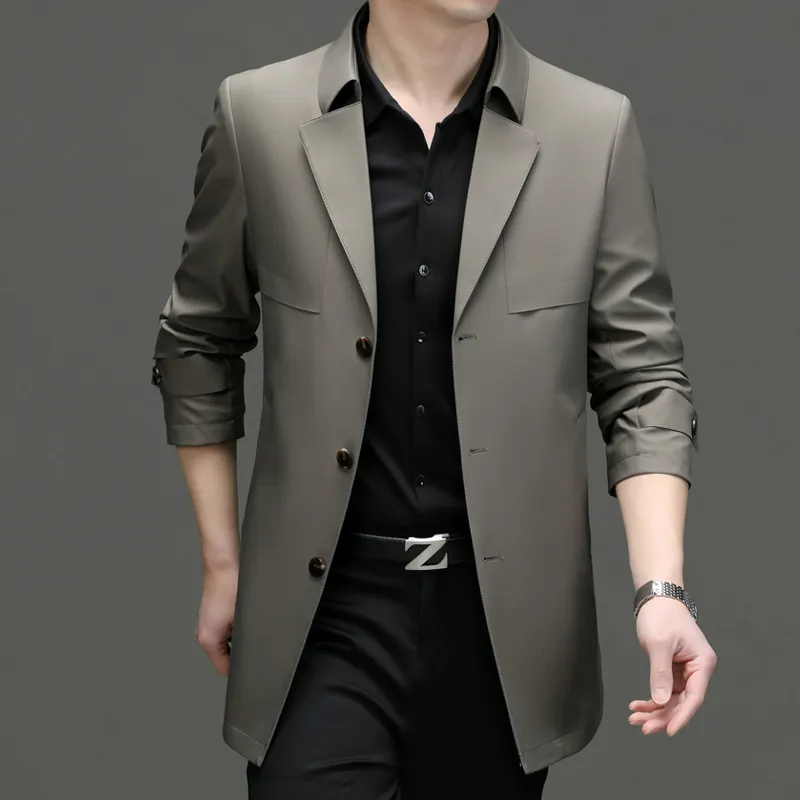 PIERRE CARDIN Trench Coat Men's-11