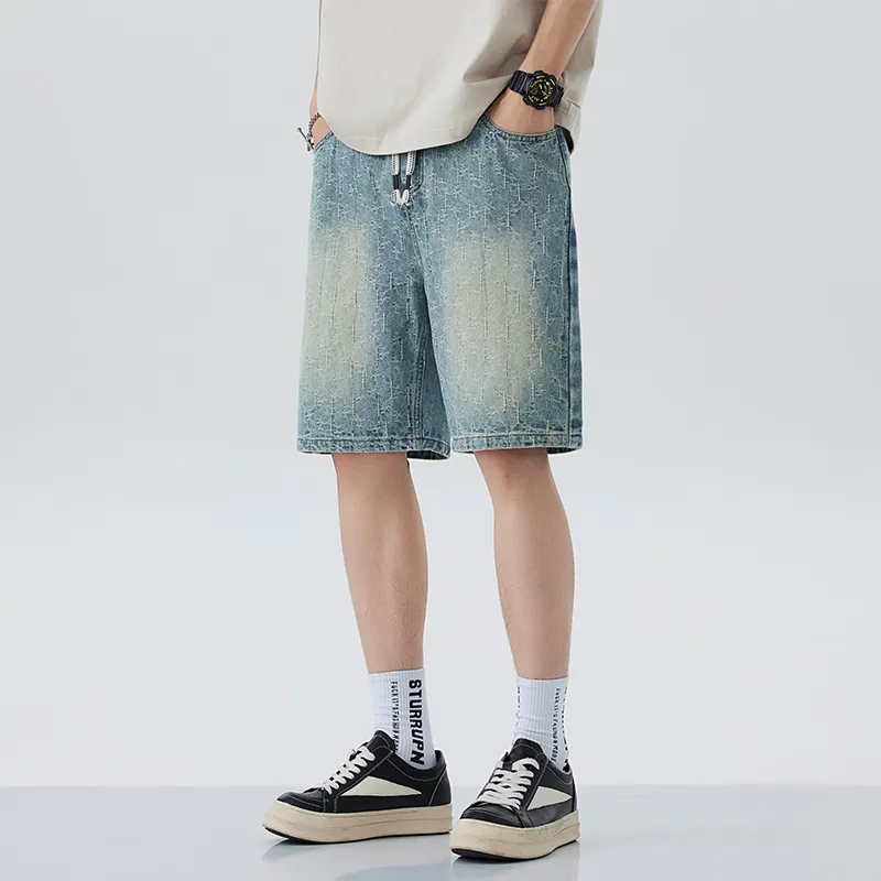 PIERRE CARDIN Denim Shorts Men's-4