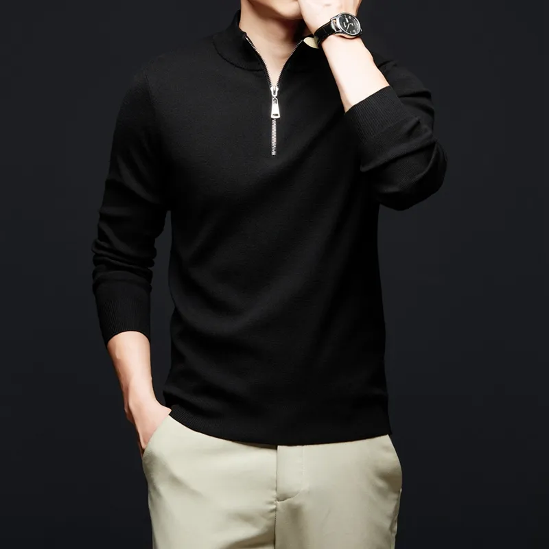 PIERRE CARDIN Sweater Men's Rose Chestnut-15