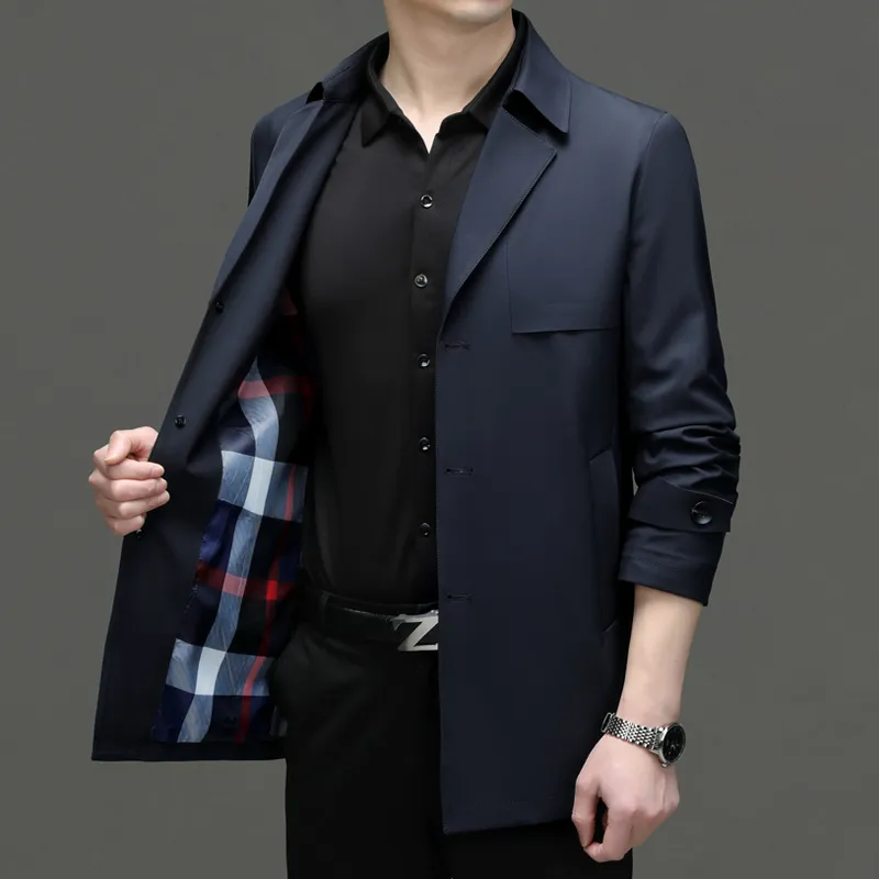 PIERRE CARDIN Trench Coat Men's-3