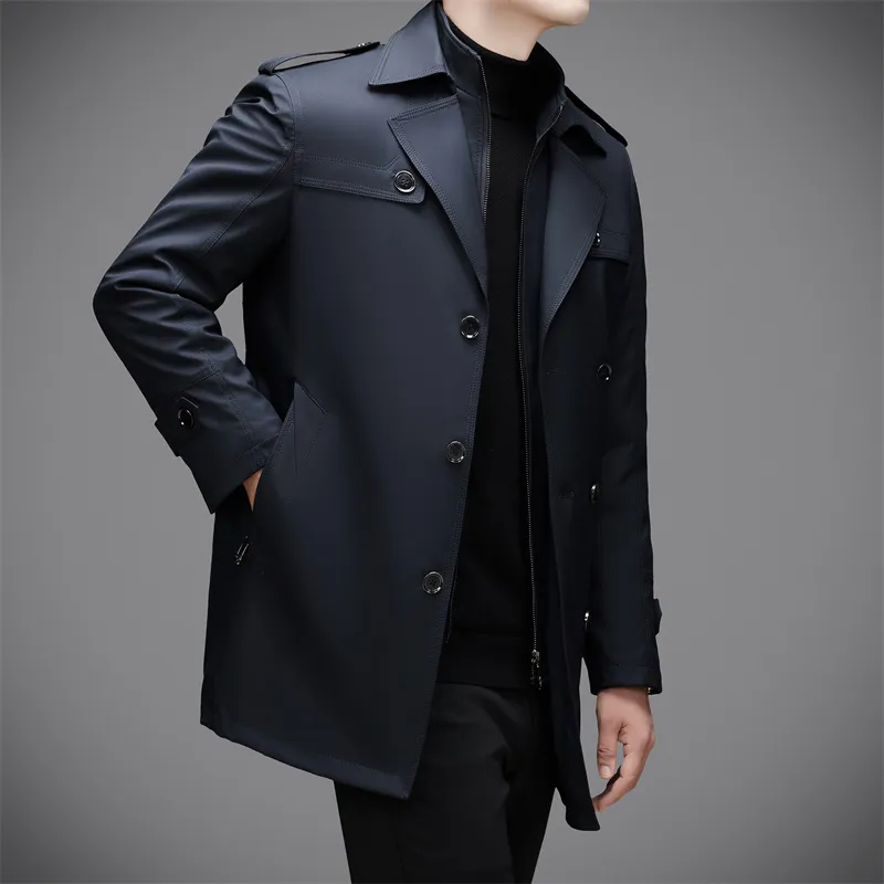 PIERRE CARDIN Trench Coat Men's-12