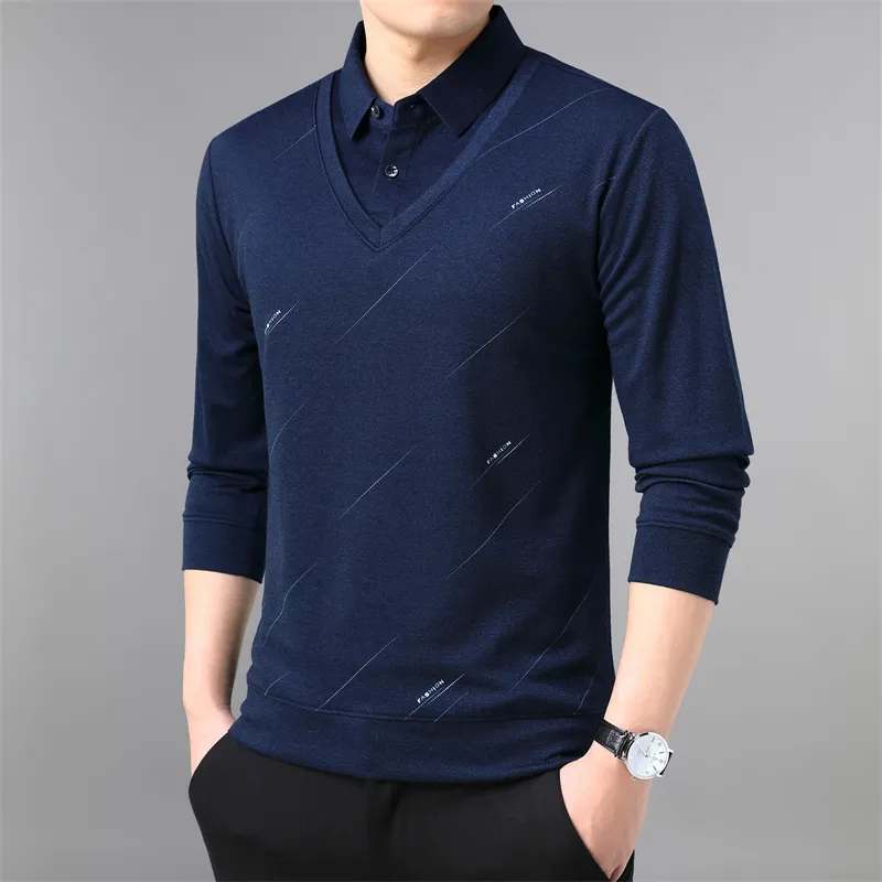 PIERRE CARDIN Sweater Men's Cyan Blue-8
