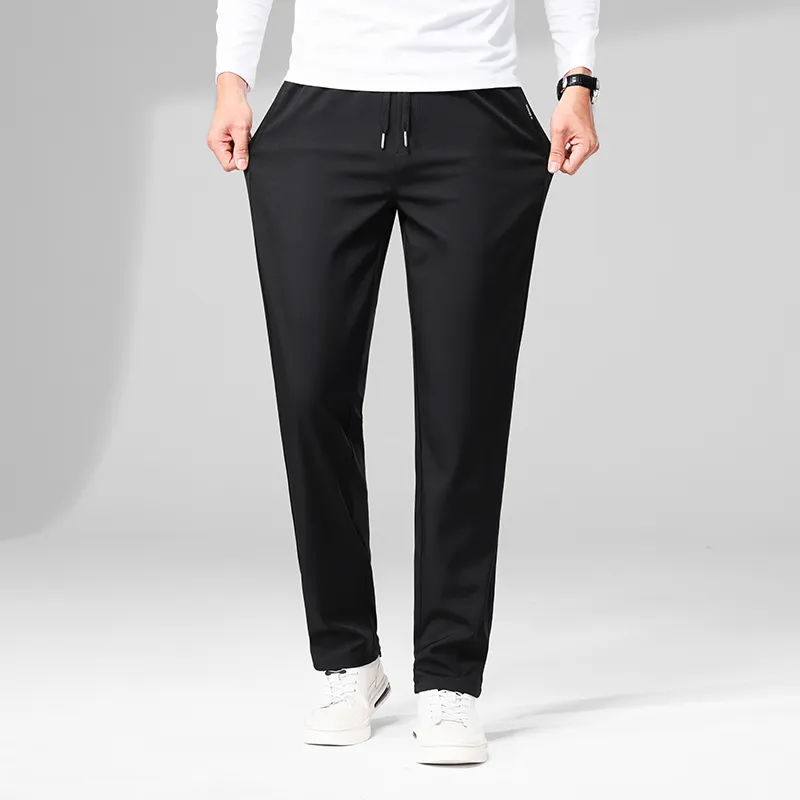 PIERRE CARDIN Casual Pants Men's Black-2