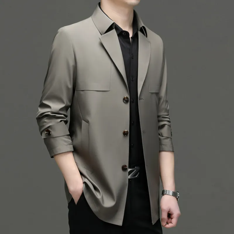 PIERRE CARDIN Trench Coat Men's-8