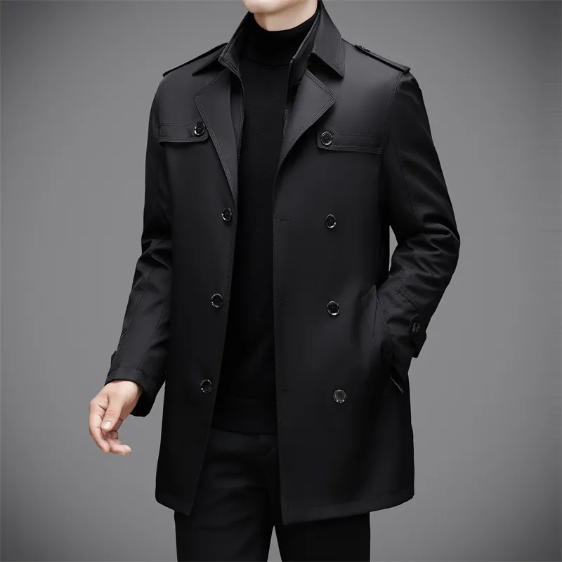 PIERRE CARDIN Trench Coat Men's-5