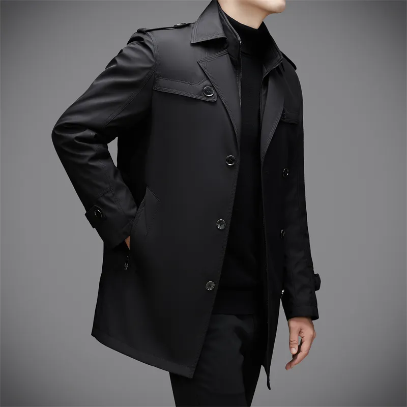 PIERRE CARDIN Trench Coat Men's-7
