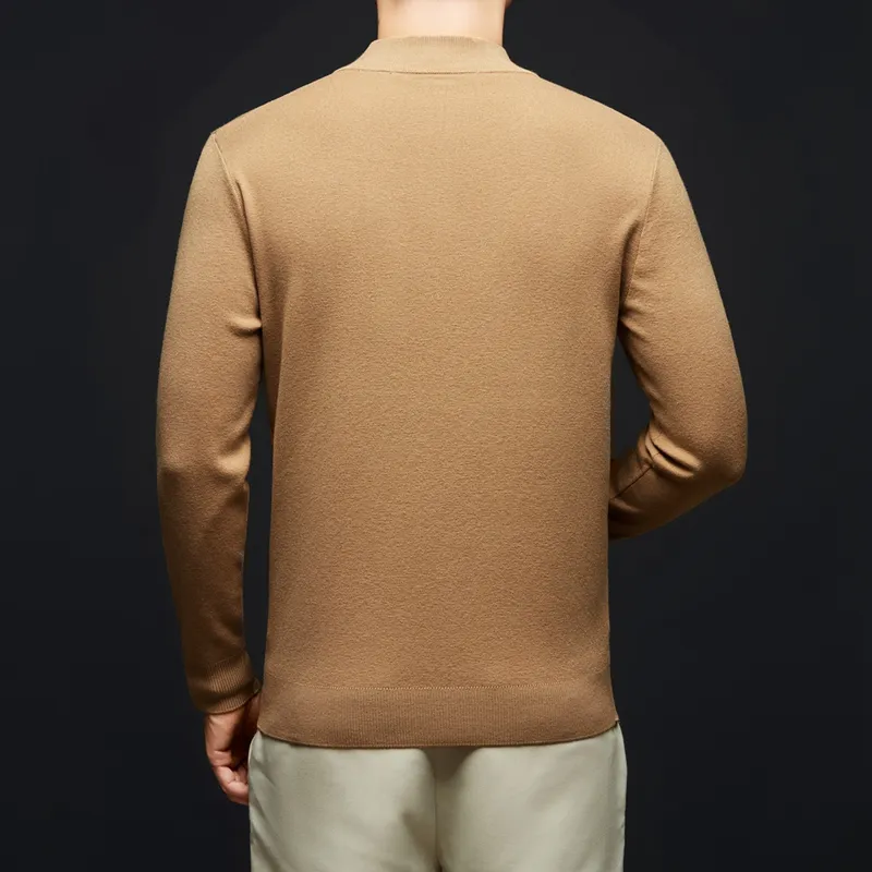 PIERRE CARDIN Sweater Men's Rose Chestnut-4