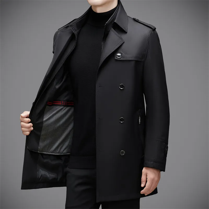 PIERRE CARDIN Trench Coat Men's-6