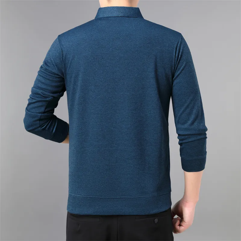 PIERRE CARDIN Sweater Men's Cyan Blue-1