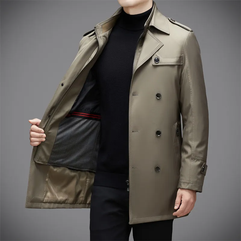 PIERRE CARDIN Trench Coat Men's-2