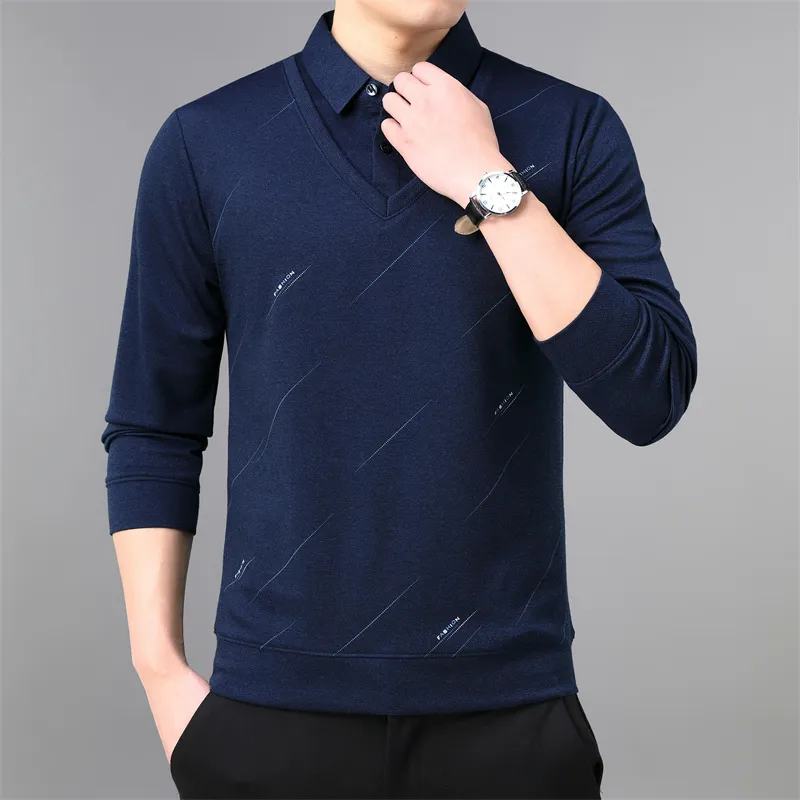 PIERRE CARDIN Sweater Men's Cyan Blue-9
