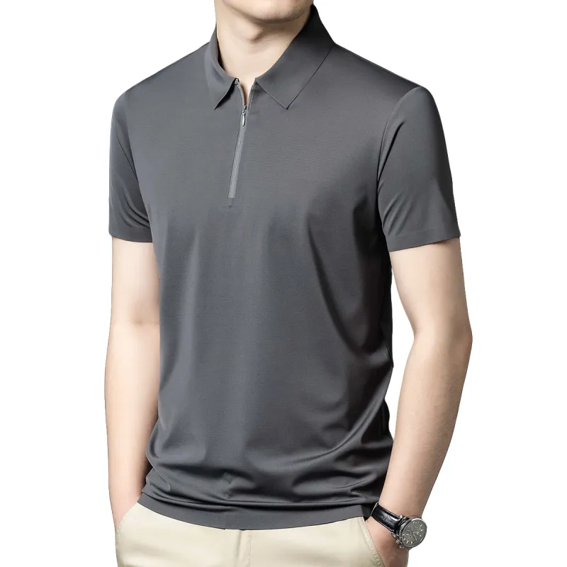 PIERRE CARDIN Polo Shirt Men's Brick Red-10