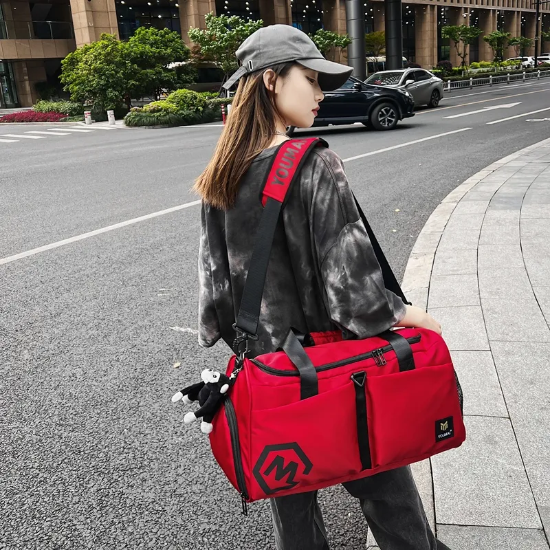 MTribe Nylon Travel Bag Unisex Multicolor-17
