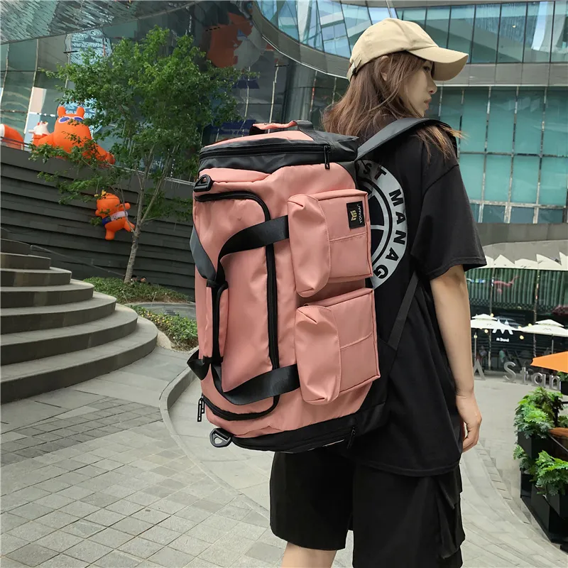 MTribe Nylon Travel Bag Unisex Multicolor-23