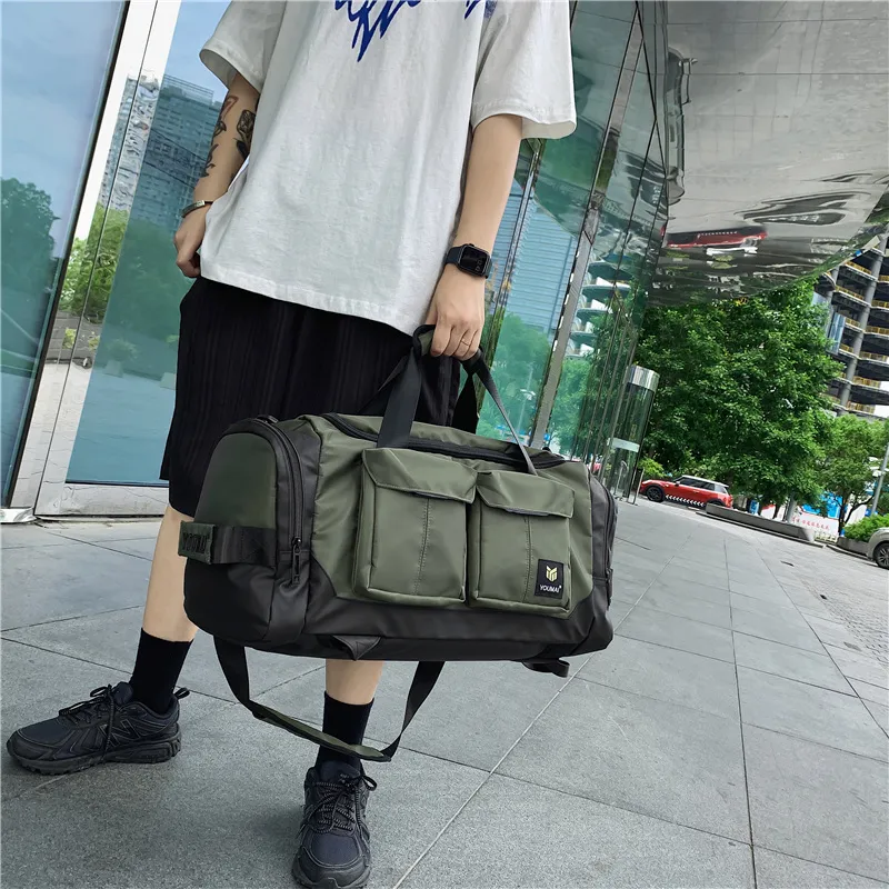 MTribe Nylon Travel Bag Unisex Multicolor-19