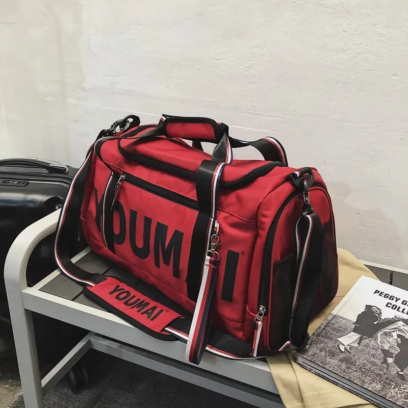MTribe Nylon Gym Bag Unisex Multicolor-25