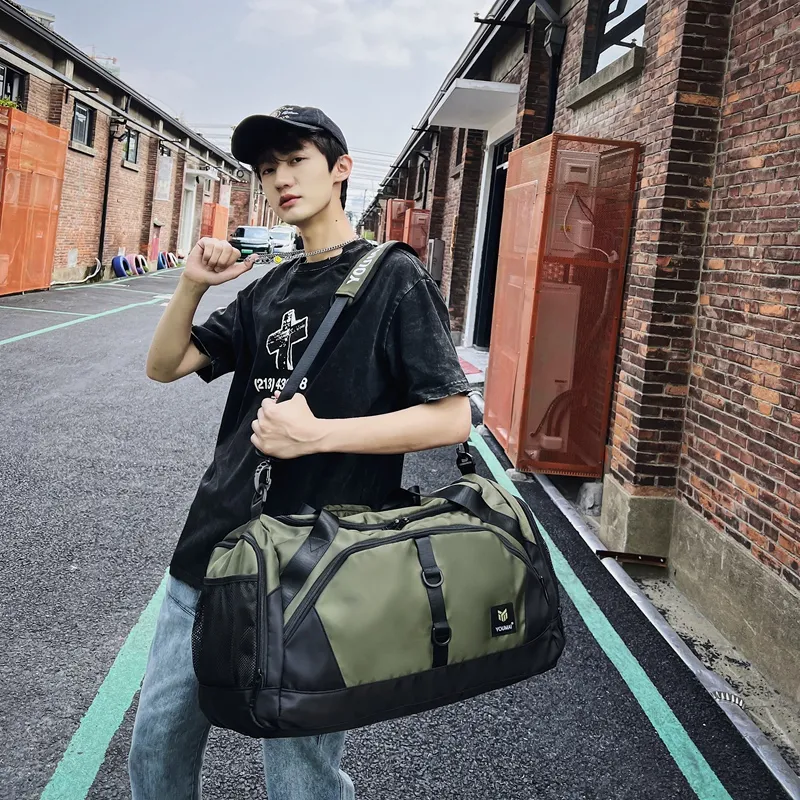 MTribe Nylon Travel Bag Unisex Multicolor-45