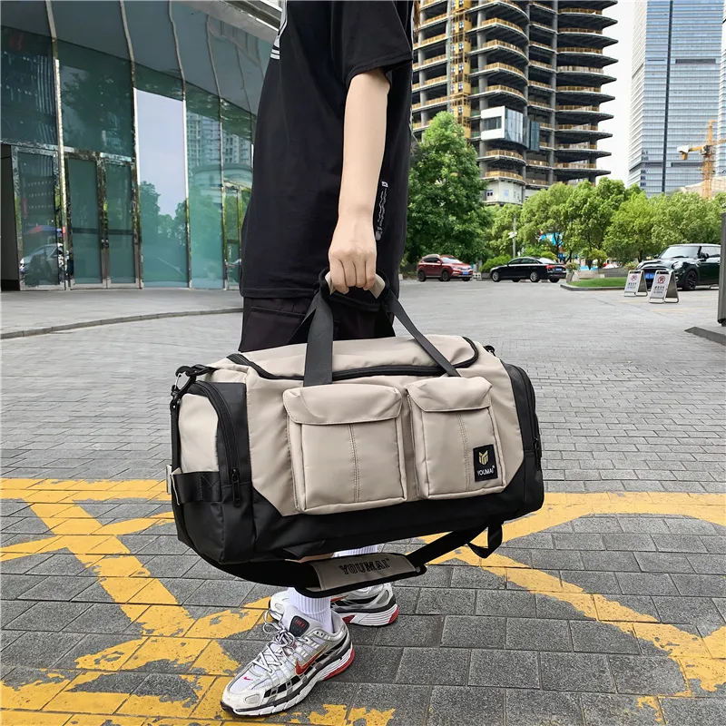 MTribe Nylon Travel Bag Unisex Multicolor-40