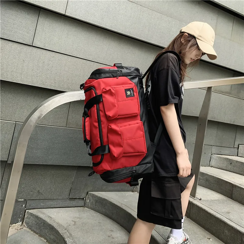 MTribe Nylon Travel Bag Unisex Multicolor-4