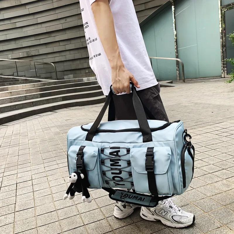 MTribe Nylon Travel Bag Unisex Multicolor-2