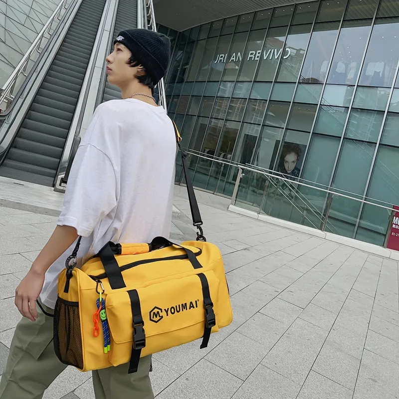 MTribe Nylon Travel Bag Unisex Multicolor-22
