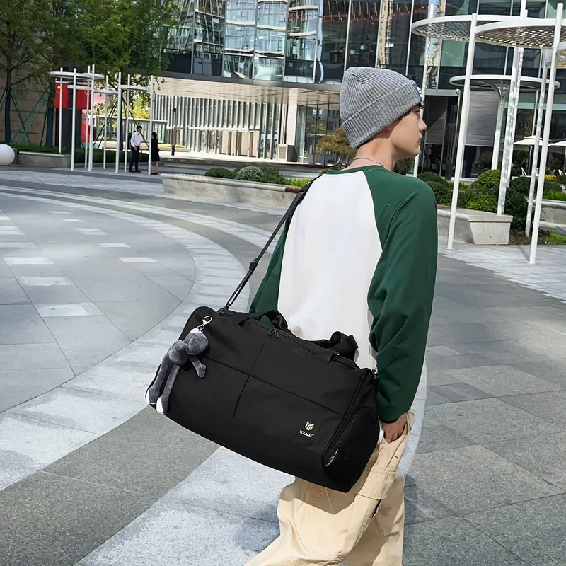 MTribe Oxford Travel Bag Unisex Multicolor-10