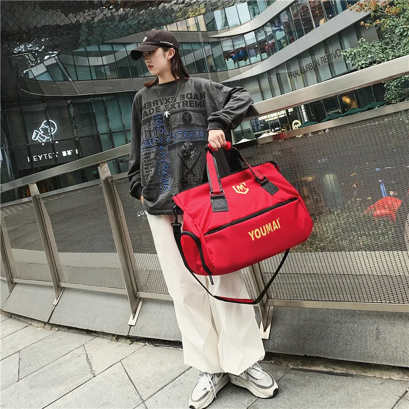 MTribe Nylon Travel Bag Unisex Multicolor-21