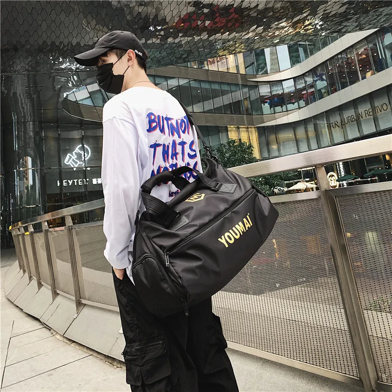 MTribe Nylon Travel Bag Unisex Multicolor-6