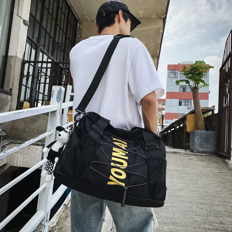 MTribe Nylon Gym Bag Unisex Multicolor-27