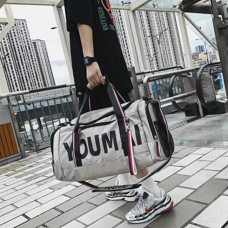 MTribe Nylon Gym Bag Unisex Multicolor-21
